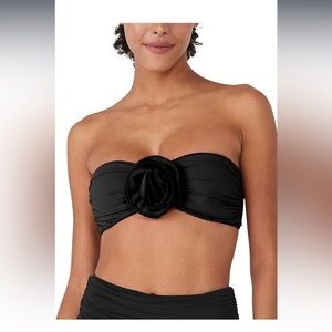 NWT Kate Spade New York Bandeau Bra Bikini Top size Medium